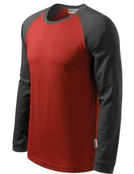 Tričko unisex Street LS 130 marlboro červená