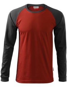 Tričko unisex Street LS 130 marlboro červená 2