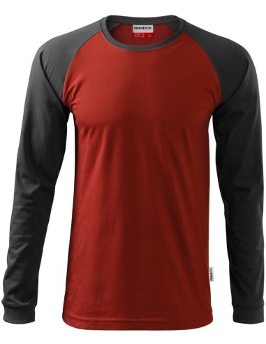 Tričko unisex Street LS 130 marlboro červená