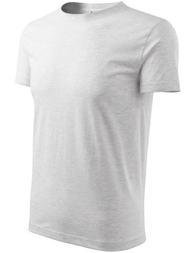 Tričko pánske Classic New 132 svetlosivý melír