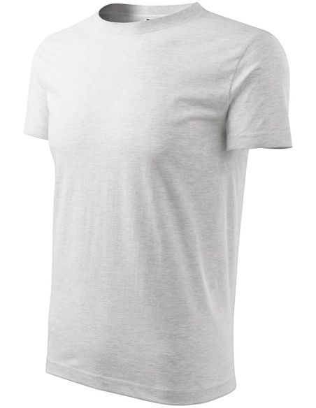 Tričko pánske Classic New 132 svetlosivý melír