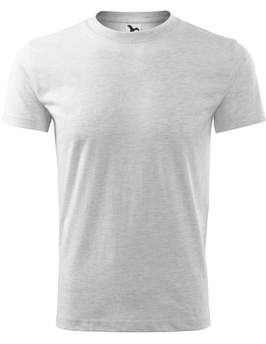 Tričko pánske Classic New 132 svetlosivý melír