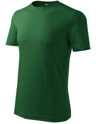 Tričko pánske Classic New 132 fľaškovozelená