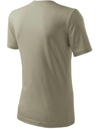 Tričko pánske Classic New 132 svetlá khaki