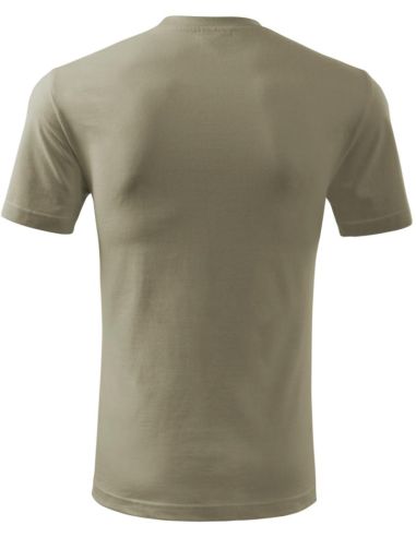 Tričko pánske Classic New 132 svetlá khaki