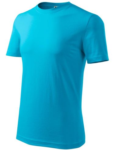 Tričko pánske Classic New 132 tyrkysová