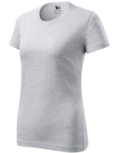 Tričko dámske Classic New 133 svetlosivý melír