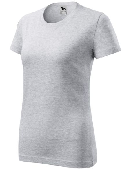 Tričko dámske Classic New 133 svetlosivý melír