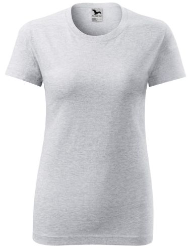 Tričko dámske Classic New 133 svetlosivý melír