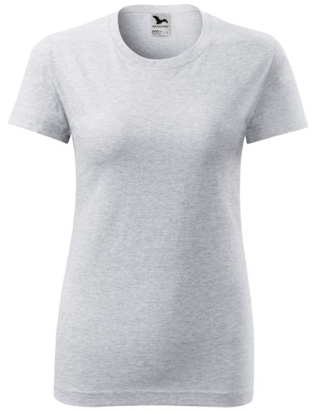 Tričko dámske Classic New 133 svetlosivý melír