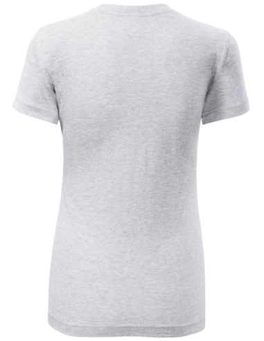 Tričko dámske Classic New 133 svetlosivý melír