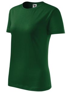 Tričko dámske Classic New 133 fľaškovozelená