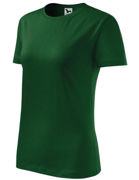 Tričko dámske Classic New 133 fľaškovozelená