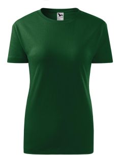 Tričko dámske Classic New 133 fľaškovozelená 2