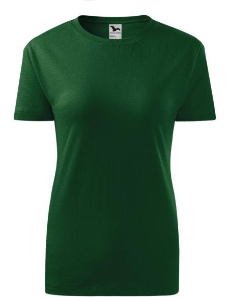 Tričko dámske Classic New 133 fľaškovozelená