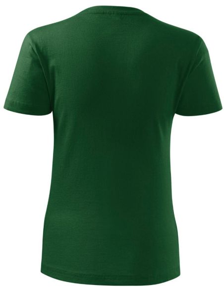 Tričko dámske Classic New 133 fľaškovozelená