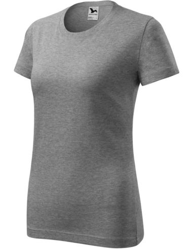 Tričko dámske Classic New 133 tmavosivý melír