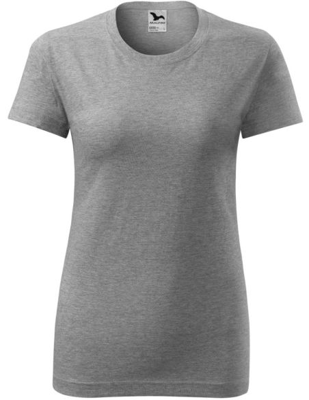 Tričko dámske Classic New 133 tmavosivý melír