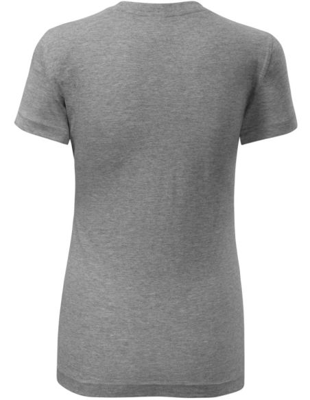 Tričko dámske Classic New 133 tmavosivý melír