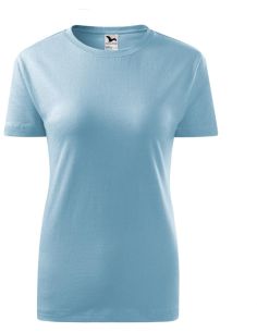 Tričko dámske Classic New 133 nebeská modrá 2