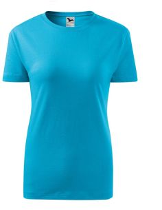 Tričko dámske Classic New 133 tyrkysová 2