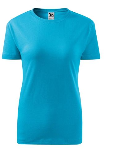 Tričko dámske Classic New 133 tyrkysová