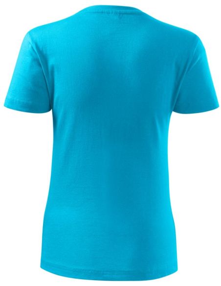 Tričko dámske Classic New 133 tyrkysová