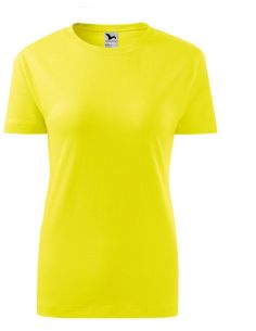 Tričko dámske Classic New 133 citrónová 2