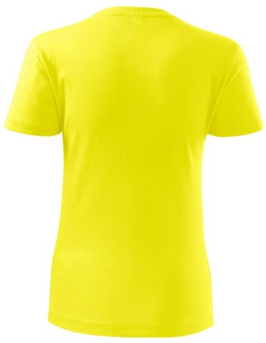 Tričko dámske Classic New 133 citrónová