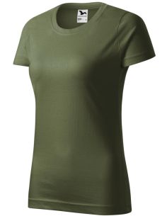 Tričko dámske Basic 134 khaki