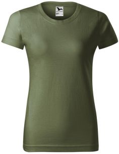 Tričko dámske Basic 134 khaki 2