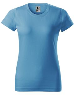 Tričko dámske Basic 134 svetlomodrá 2