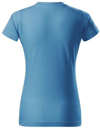 Tričko dámske Basic 134 svetlomodrá