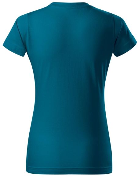 Tričko dámske Basic 134 petrol blue