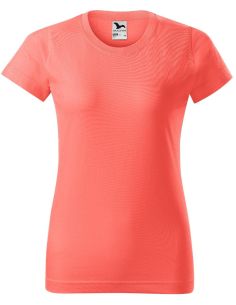 Tričko dámske Basic 134 korálová 2