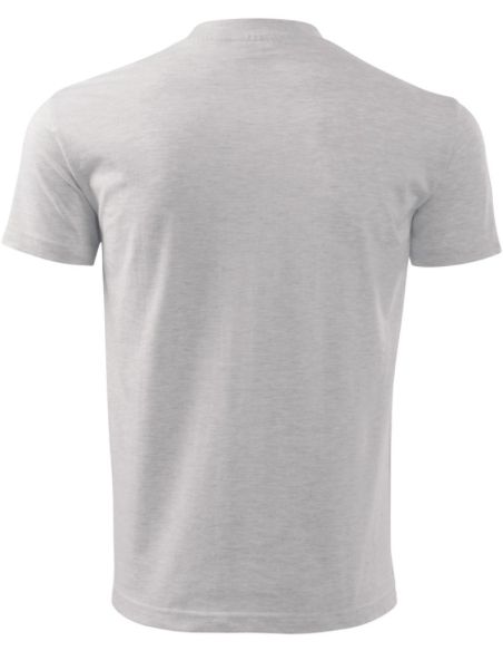 Tričko unisex Heavy New 137 svetlosivý melír