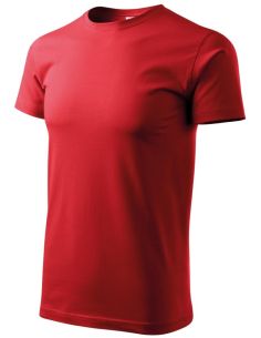 Tričko unisex Heavy New 137 červená