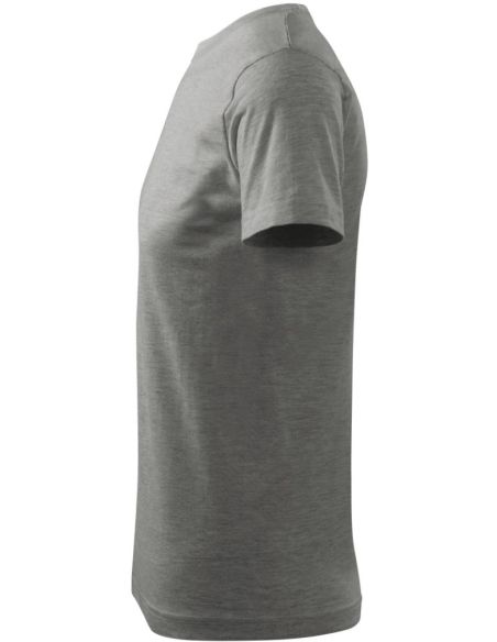 Tričko unisex Heavy New 137 tmavosivý melír