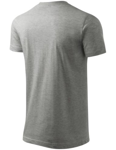 Tričko unisex Heavy New 137 tmavosivý melír