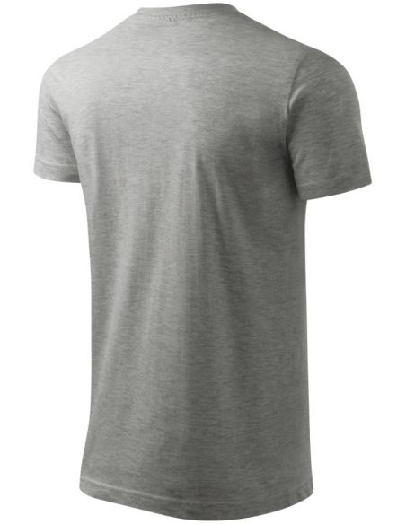 Tričko unisex Heavy New 137 tmavosivý melír