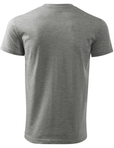 Tričko unisex Heavy New 137 tmavosivý melír