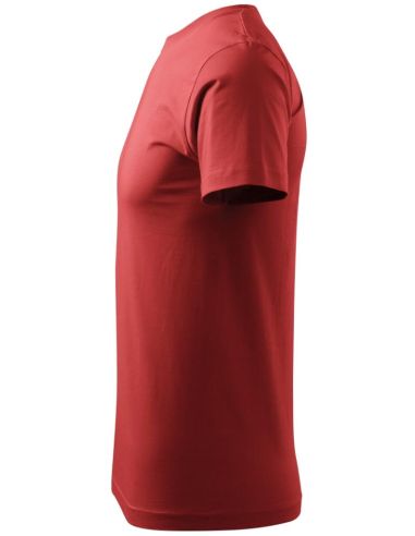 Tričko unisex Heavy New 137 bordová