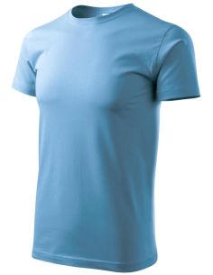 Tričko unisex Heavy New 137 svetlomodrá