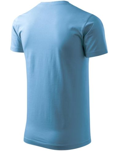 Tričko unisex Heavy New 137 svetlomodrá