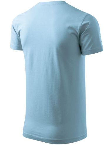 Tričko unisex Heavy New 137 nebeská modrá