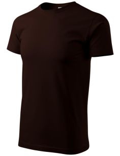 Tričko unisex Heavy New 137 kávová