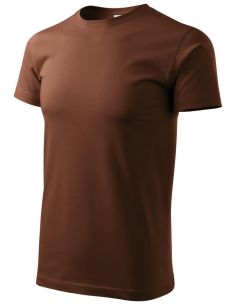 Tričko unisex Heavy New 137 čokoládová