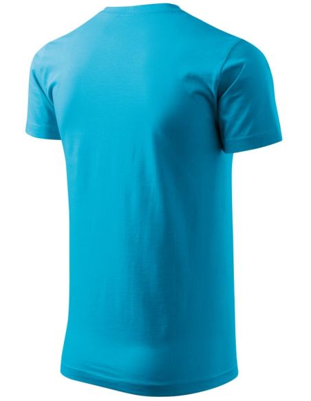 Tričko unisex Heavy New 137 tyrkysová