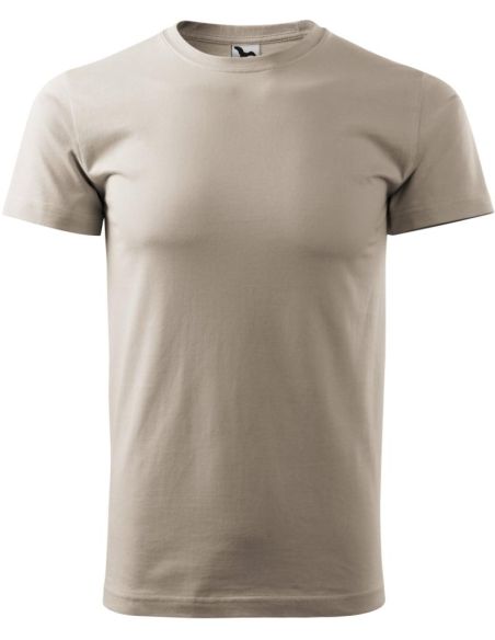 Tričko unisex Heavy New 137 ľadovo sivá