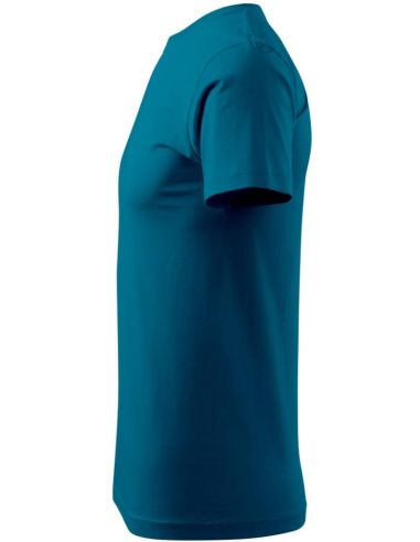 Tričko unisex Heavy New 137 petrol blue